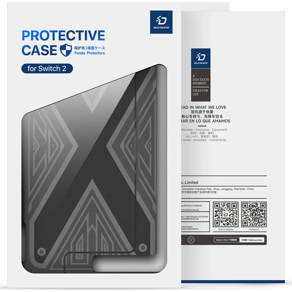Hülle für Nintendo Switch 2, Dux Ducis Protective Case, Schwarz - Image 12