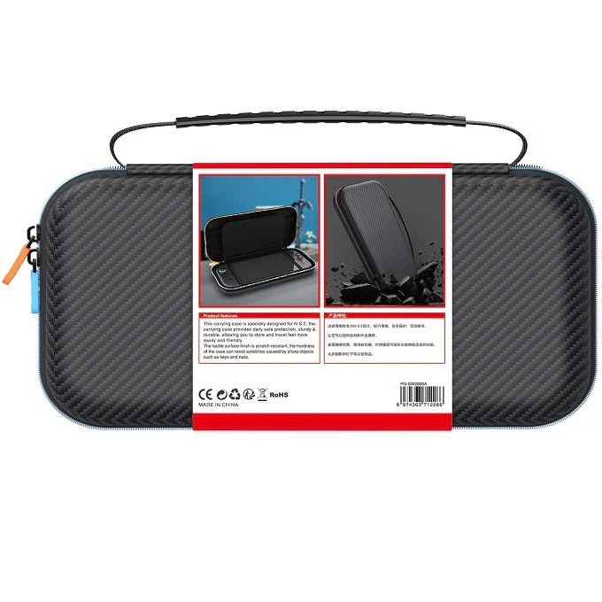 Hülle für Nintendo Switch 2, iPega SW2005A Travel Case, Schwarz - Image 5