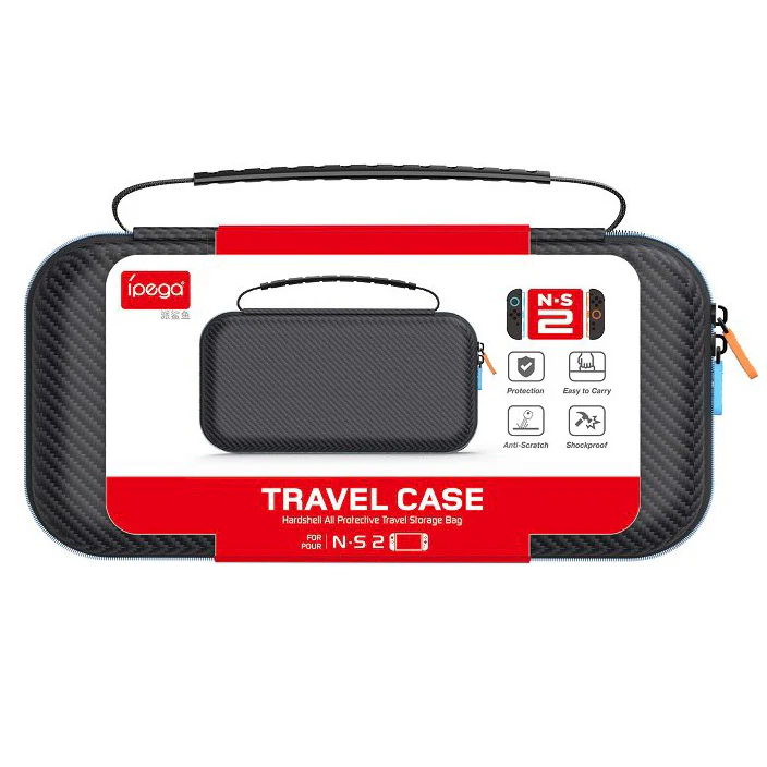 Hülle für Nintendo Switch 2, iPega SW2005A Travel Case, Schwarz - Image 6