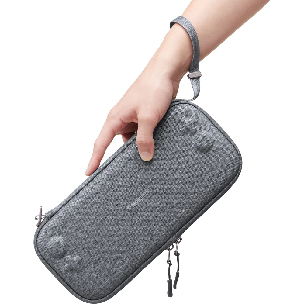 Hülle für Nintendo Switch 2, Spigen Klasden 2 Pouch, Grau - Image 3