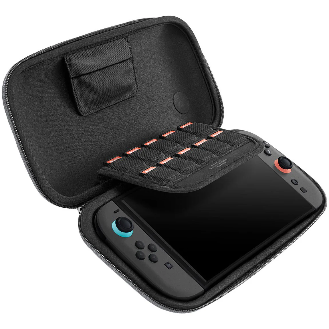 Hülle für Nintendo Switch 2, Spigen Klasden Pouch Renewed, Grau - Image 12