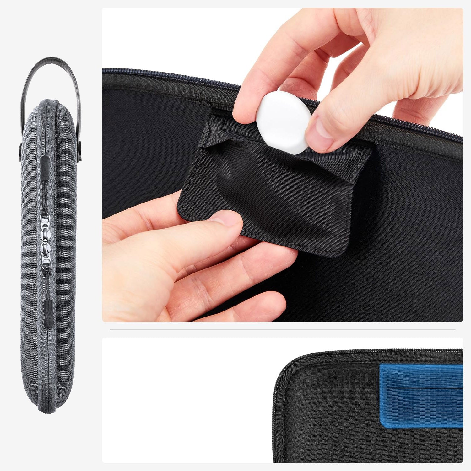 Hülle für Nintendo Switch 2, Spigen Klasden Pouch Renewed, Grau - Image 14
