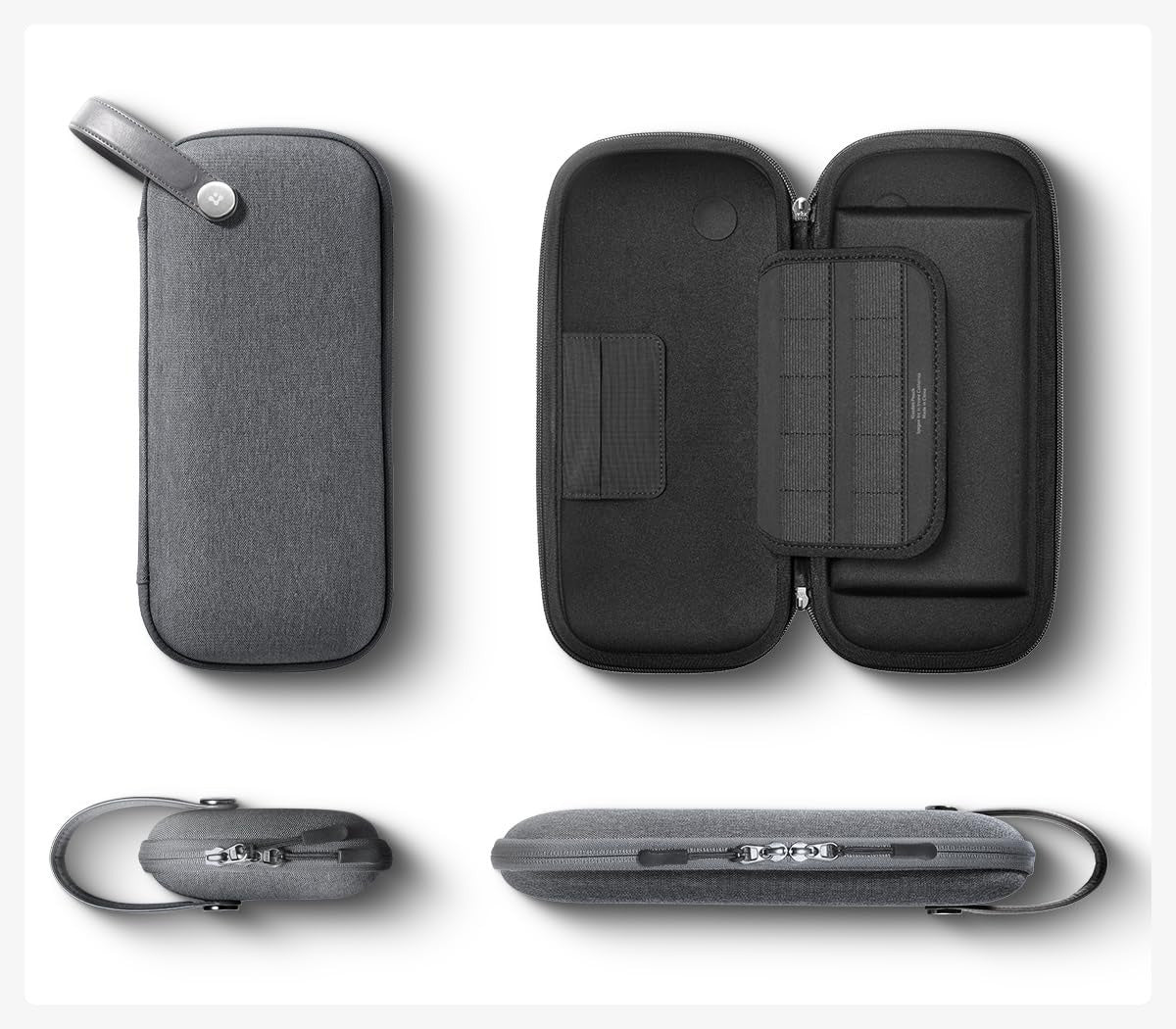 Hülle für Nintendo Switch 2, Spigen Klasden Pouch Renewed, Grau - Image 17