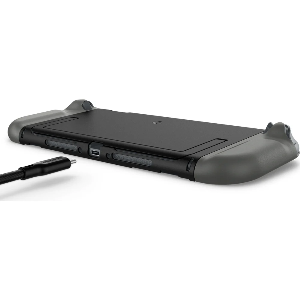 Hülle für Nintendo Switch 2, Spigen Nano Pop V2, Schwarz-Grau - Image 8