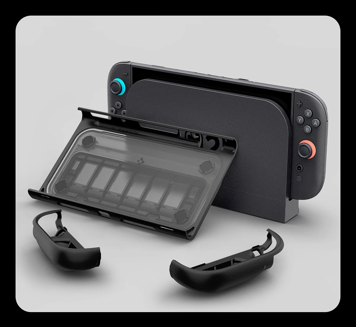 Hülle für Nintendo Switch 2, Spigen Snap Switch, Schwarz - Image 21