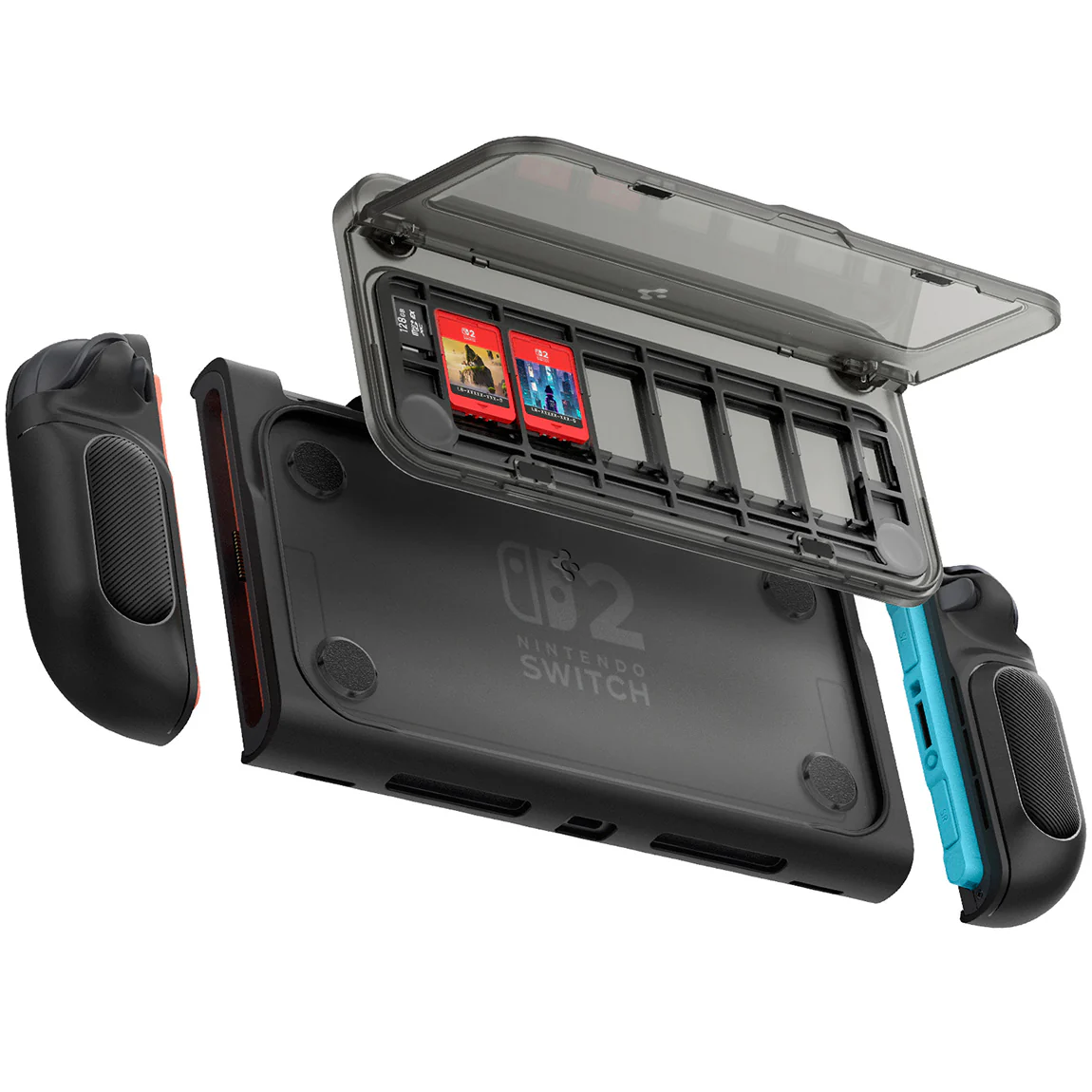 Hülle für Nintendo Switch 2, Spigen Snap Switch, Schwarz - Image 3