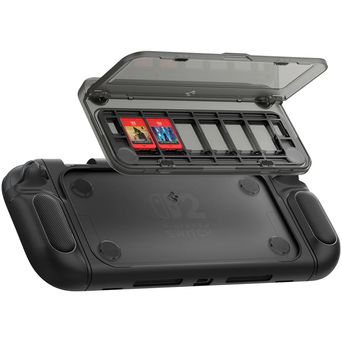 Hülle für Nintendo Switch 2, Spigen Snap Switch, Schwarz - Image 4
