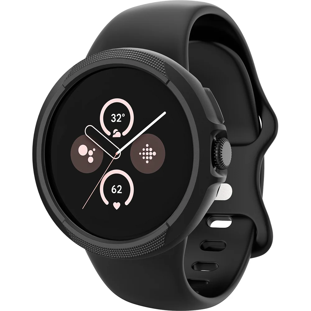 Hülle für Pixel Watch 3 (45 mm), Spigen Liquid Air, Schwarz - Image 3