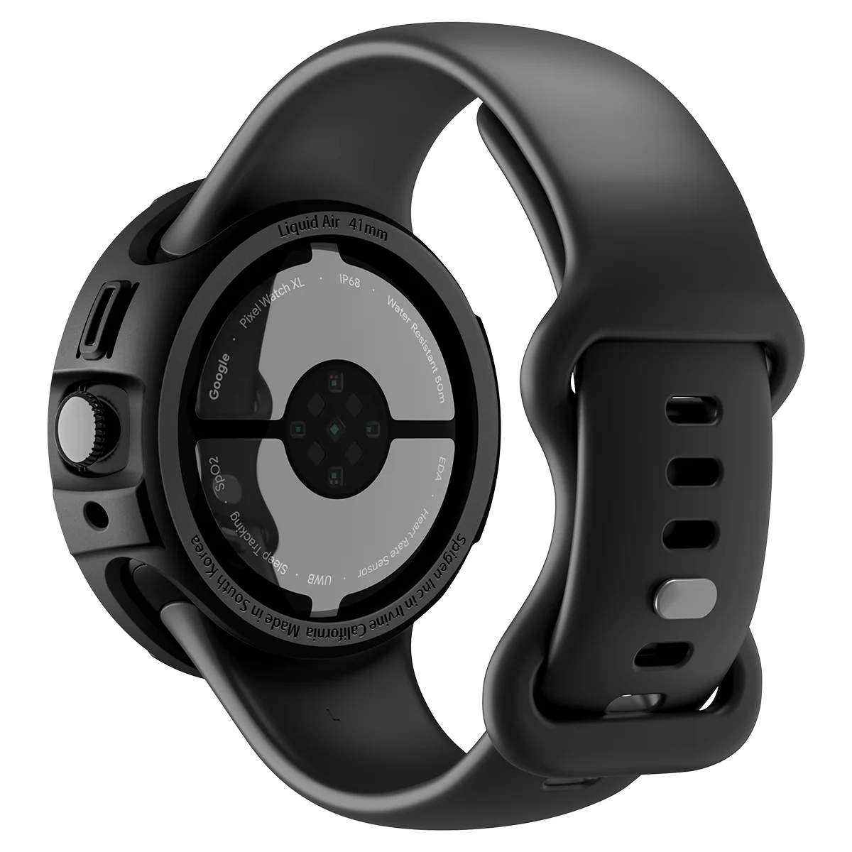 Hülle für Pixel Watch 4 41 mm, Spigen Liquid Air, Schwarz - Image 7