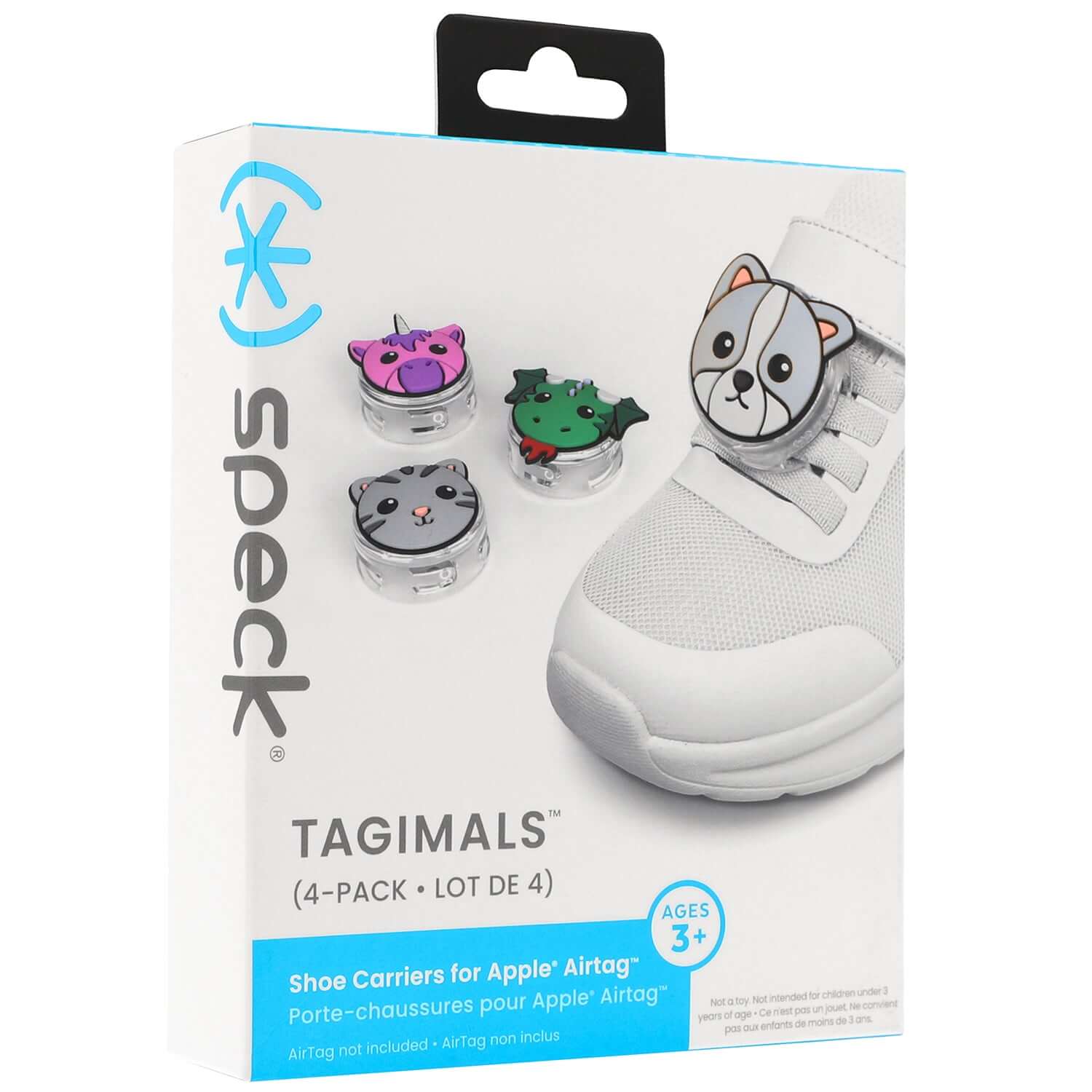 Hülle / Halter für Apple AirTag, Speck Tagimals für Kinder, für Schnürsenkel, 4 Stück - Image 10