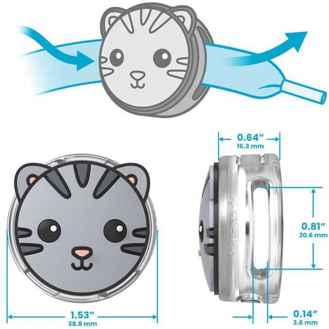 Hülle / Halter für Apple AirTag, Speck Tagimals für Kinder, für Schnürsenkel, 4 Stück - Image 9