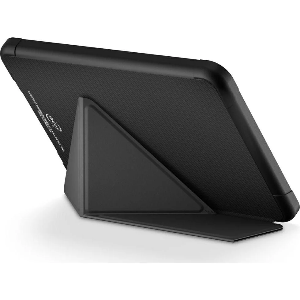 Hülle mit Klappe für Amazon Kindle Paperwhite 12, Skinarma Trax, Schwarz - Image 3