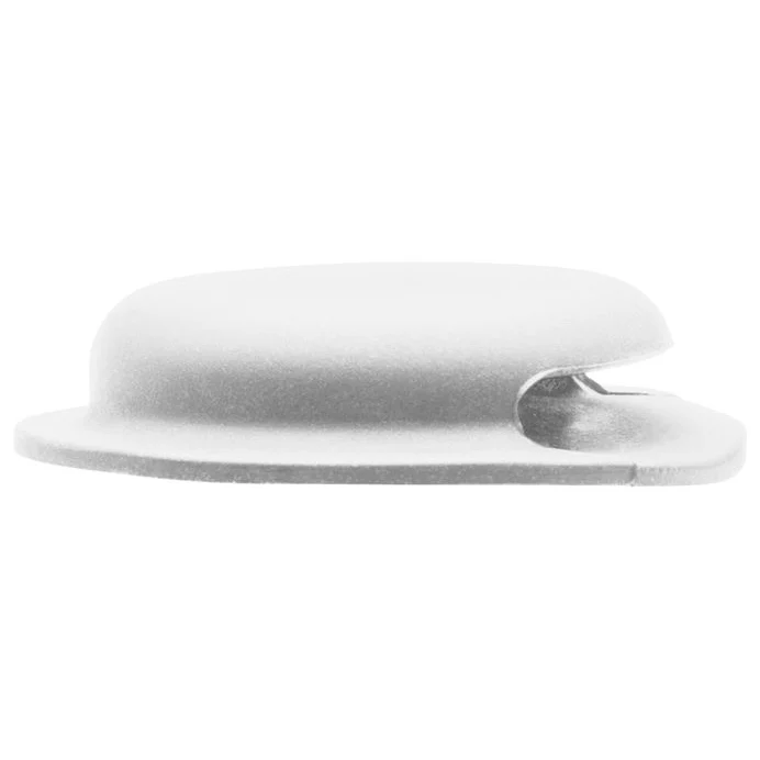 Hülle / Schlüsselanhänger für Apple AirTag, Mobile Origin AirTag Sticker Mount A2, 2 Stück, Weiß - Image 4