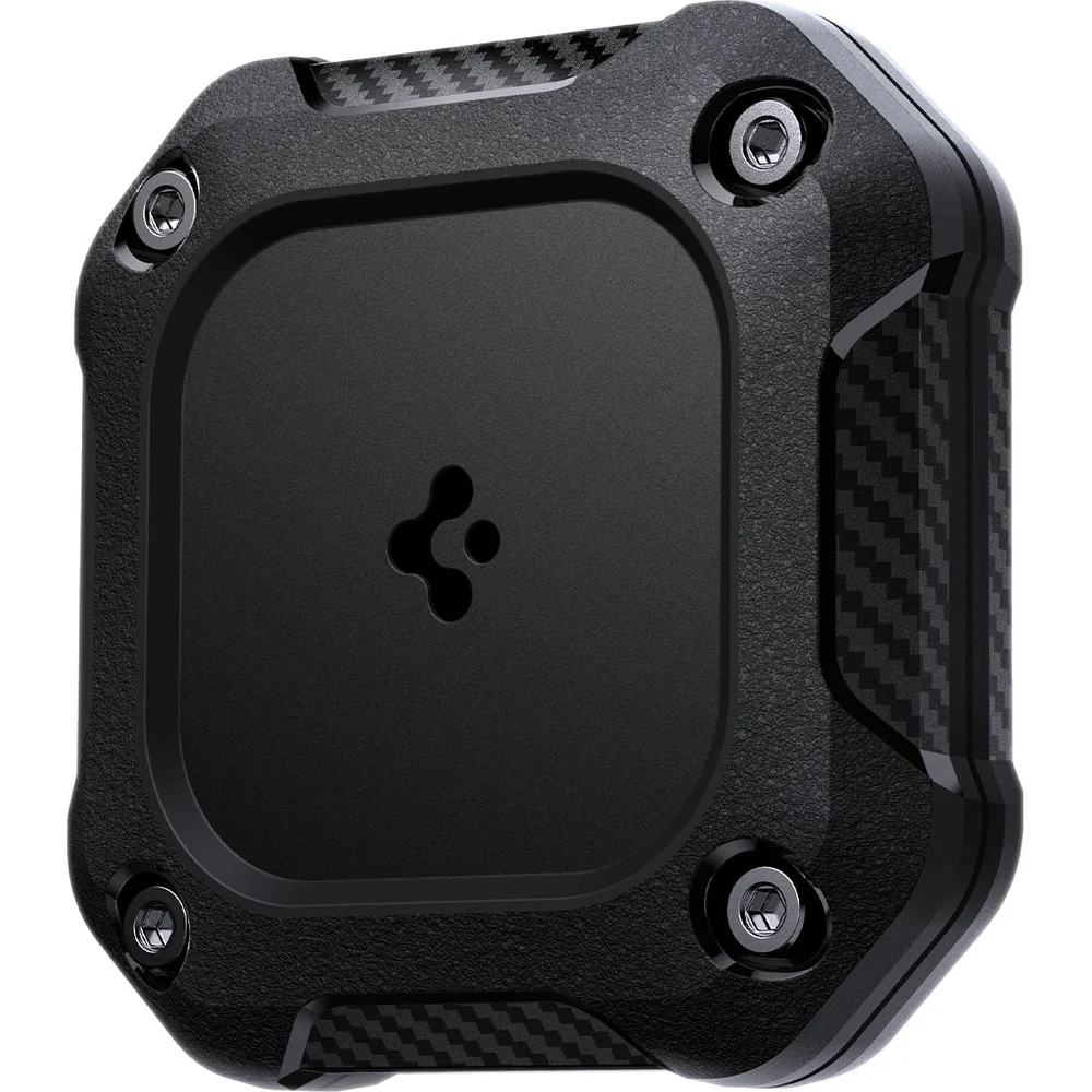 Hüllen-Set für Apple AirTag, Spigen Tough Armor IPX8, 4 Stück, Schwarz - Image 2