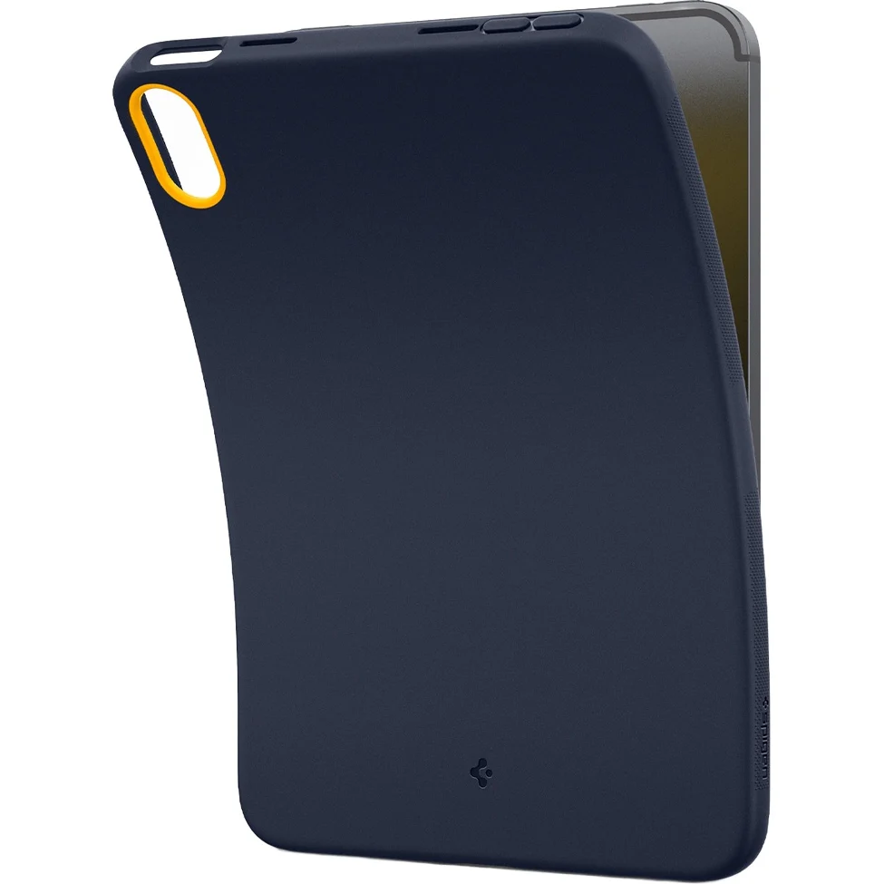 Hülle für iPad Mini 7 gen. 2024 / 6 gen. 2021, Spigen Nano Pop, Dunkelblau-Gelb - Image 2