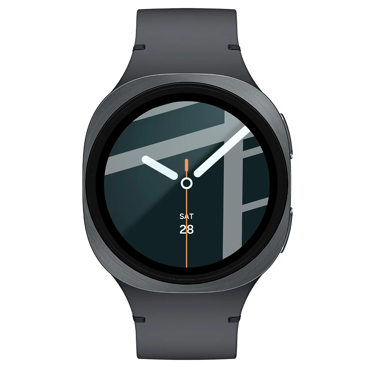 Hybrides Glas für Galaxy Watch 8 44 mm, Bizon Glass Watch Edge Hybrid, Schwarz - Image 2
