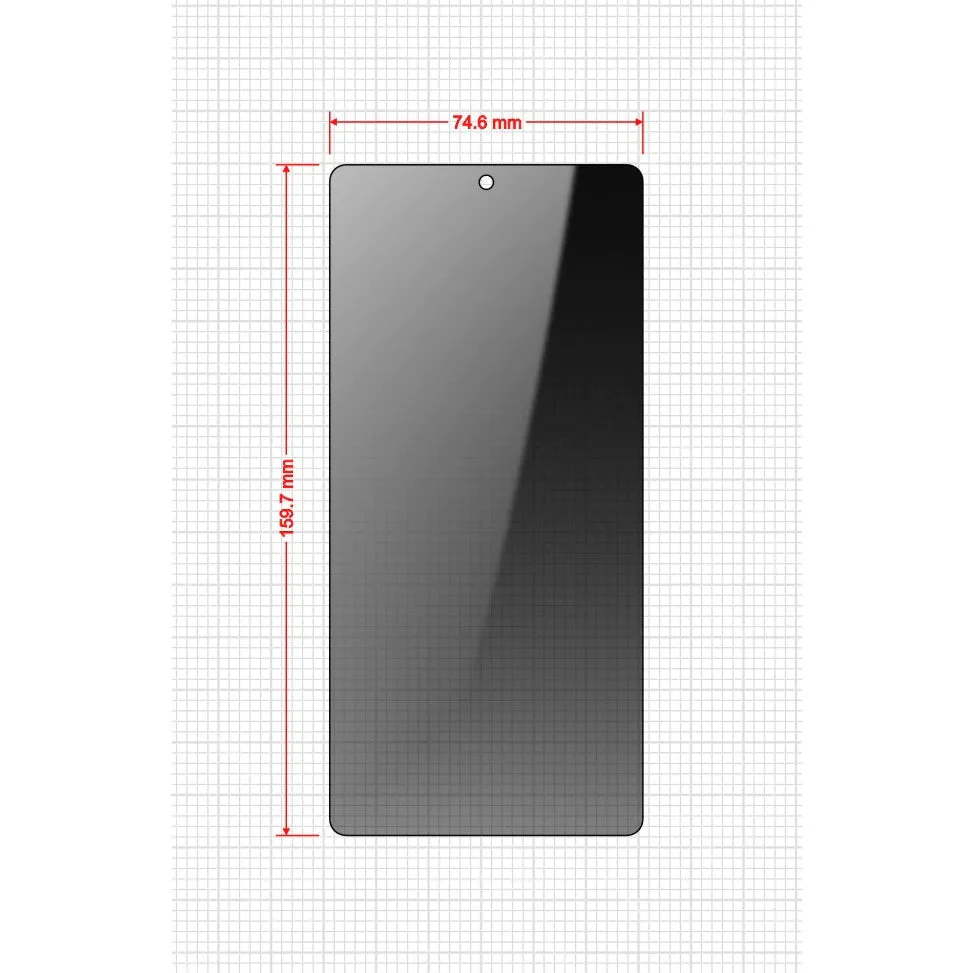 Hybrides Sichtschutzglas für Galaxy S25 Ultra, Grizz SecretGlass Easy mit Applikator, 2 Stück, Matt - Image 2