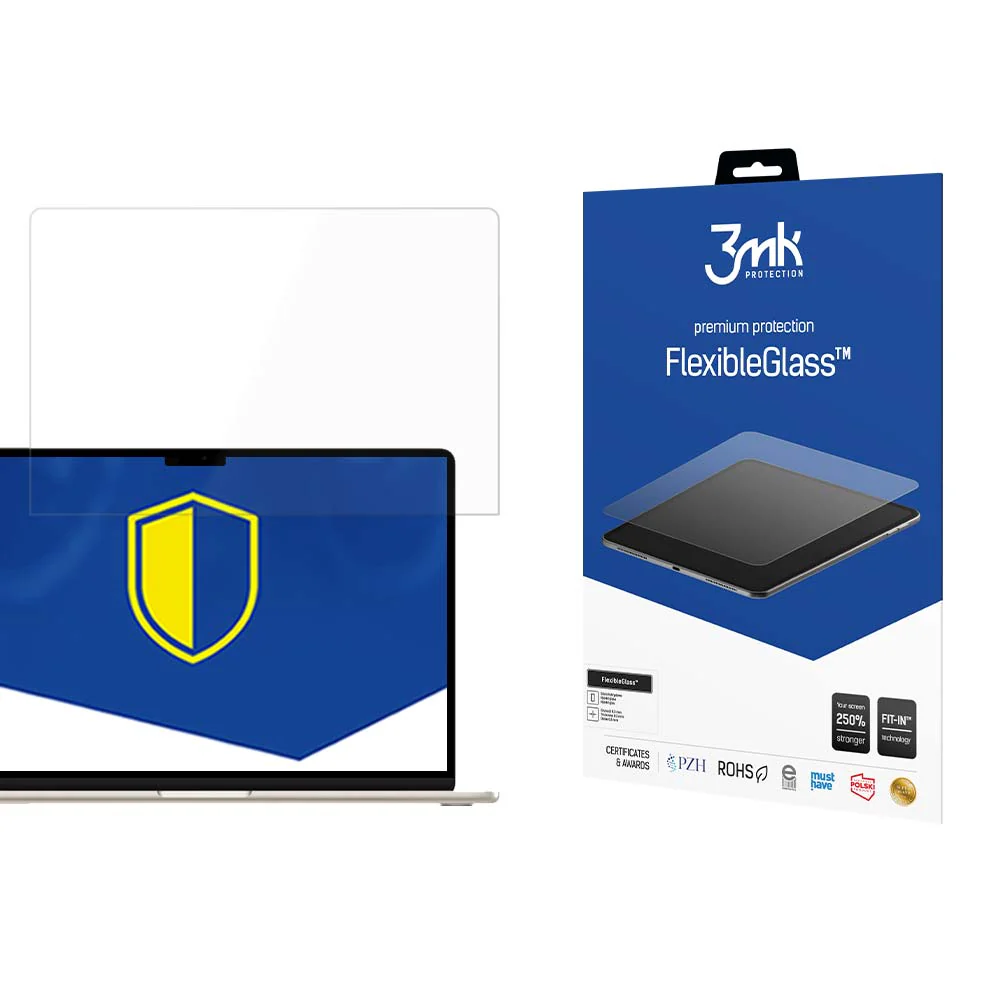 Hybridglas 3mk FlexibleGlass für MacBook Air 15" M4 2025 / M3 2024 / M2 2023