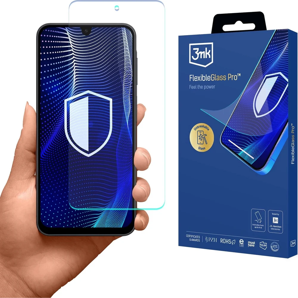 Hybridglas für Galaxy A17 5G / 4G, 3mk FlexibleGlass Pro
