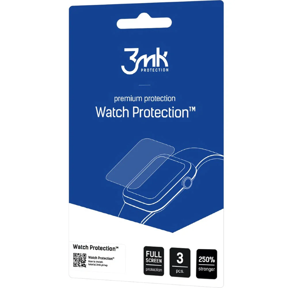 Hybridglas für Galaxy Watch 8 Classic 46 mm, 3mk Watch Protection, 3 Stück - Image 3