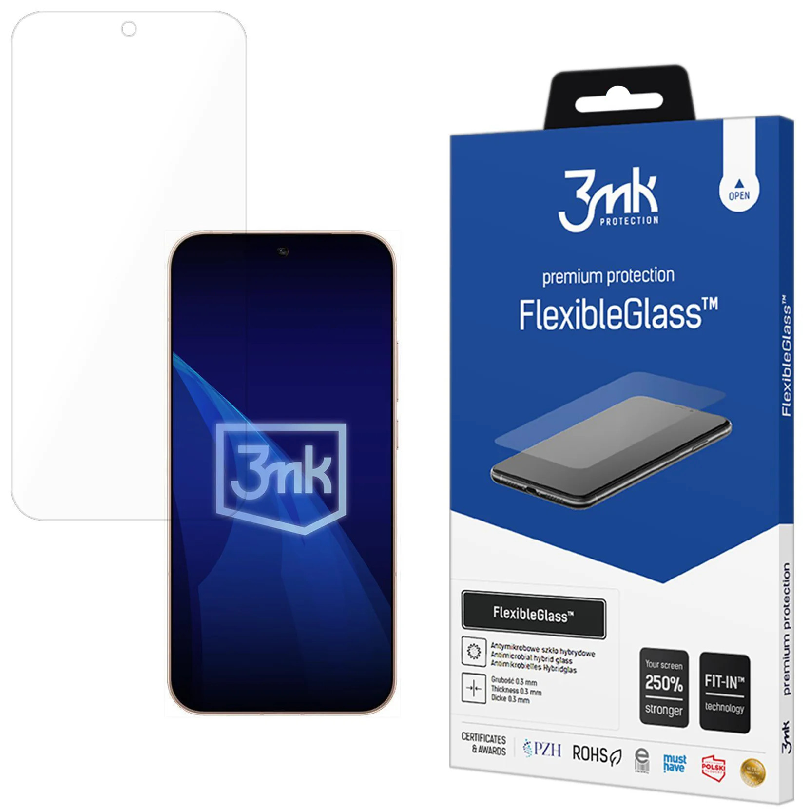 Hybridglas für Oppo Reno 15 Pro, 3mk FlexibleGlass - Image 2