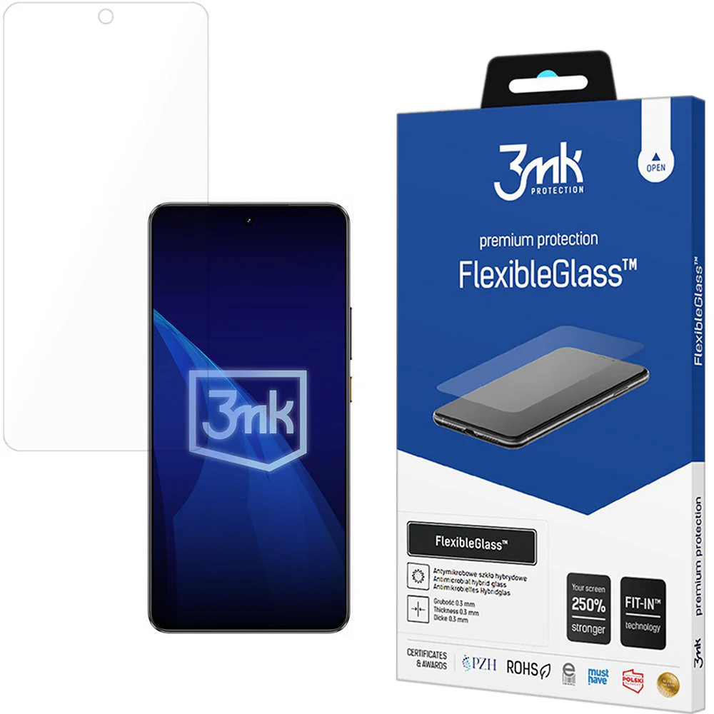 Hybridglas für Realme GT 7T, 3mk FlexibleGlass - Image 2