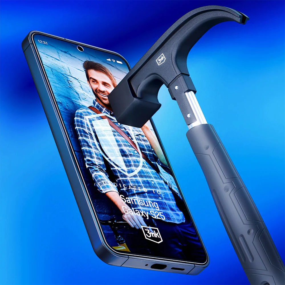 Hybridglas für Samsung Galaxy S25, 3mk FlexibleGlass Pro - Image 3