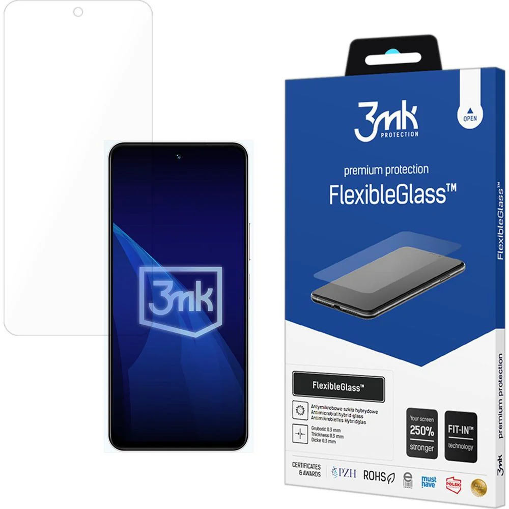 Hybridglas für Vivo Y19s, 3mk FlexibleGlass