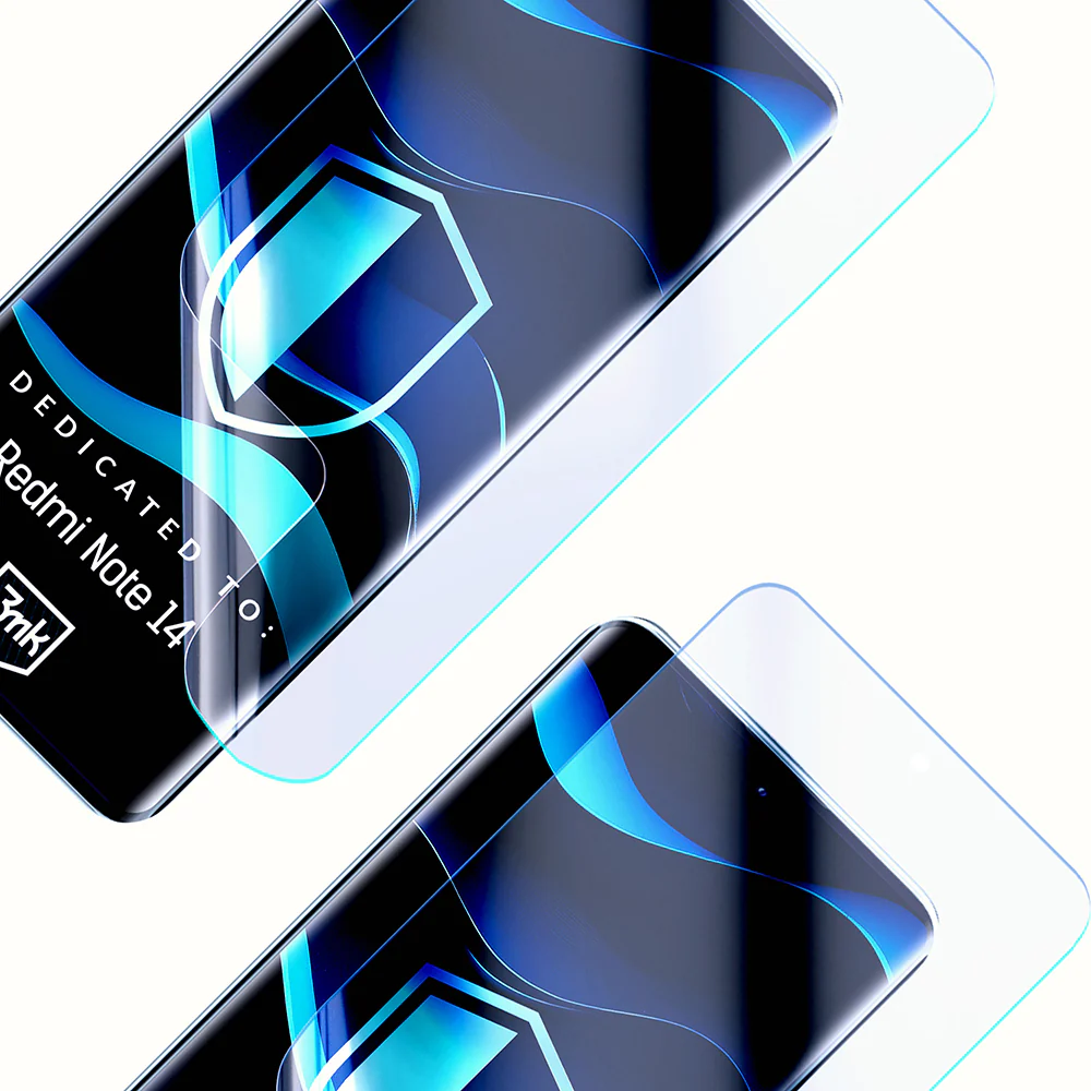 Hybridglas für Xiaomi Redmi Note 14 4G, 3mk FlexibleGlass - Image 3