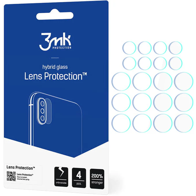 Hybridglas für die Kamera 3mk Hybrid Glass Lens Protection Galaxy S21 Ultra 5G - Image 2
