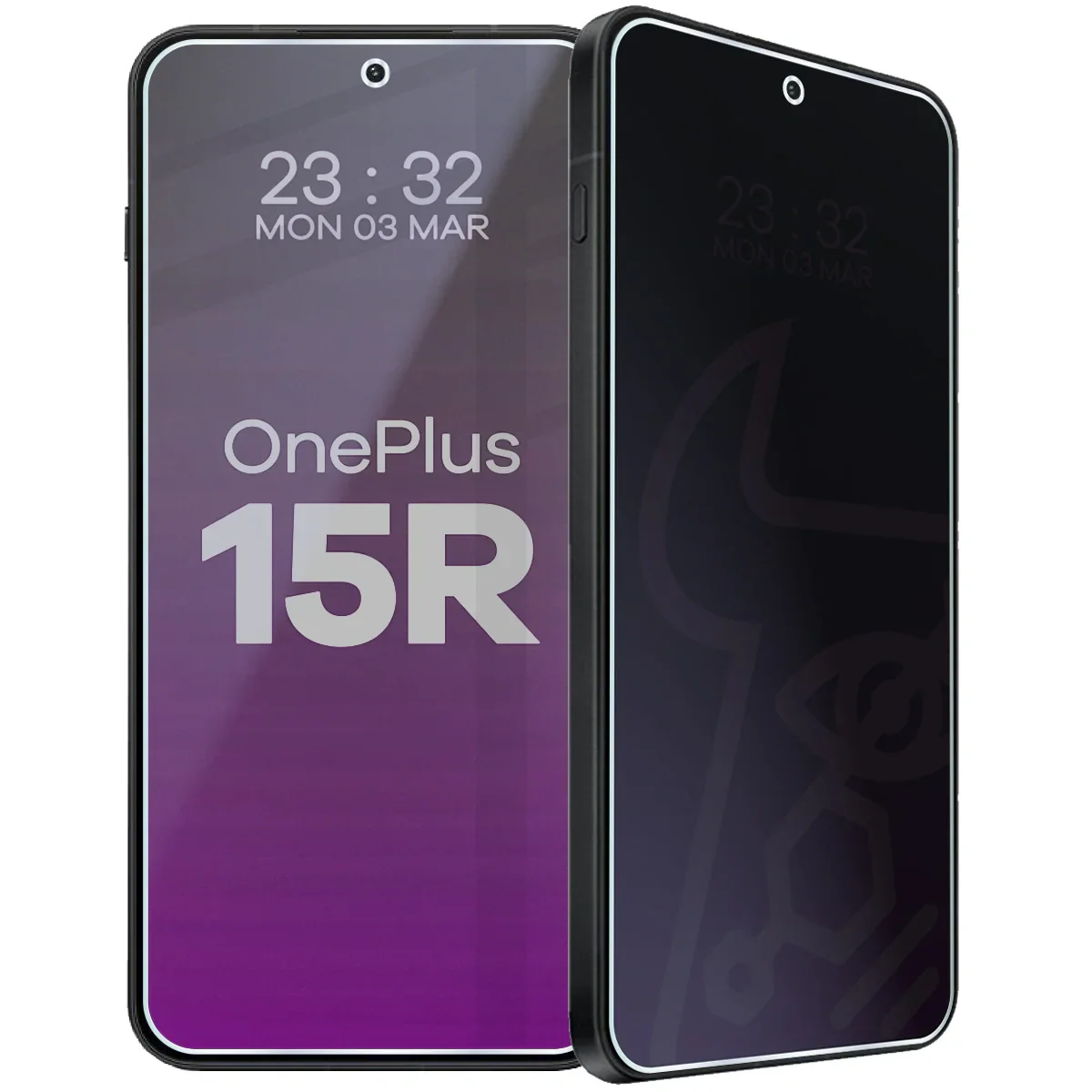 Hybridglas mit Privatschutzfilter für OnePlus 15R, Bizon Glass Mule Shadow, Matt - Image 6