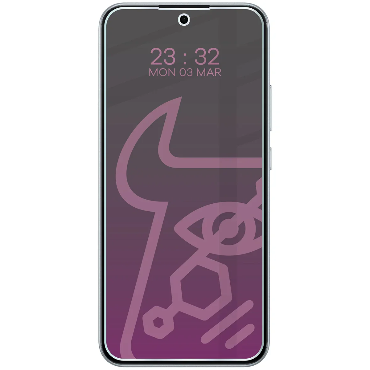 Hybridglas mit Privatschutzfilter für Oppo A6 Pro 5G, Bizon Glass Mule Shadow, Matt - Image 3