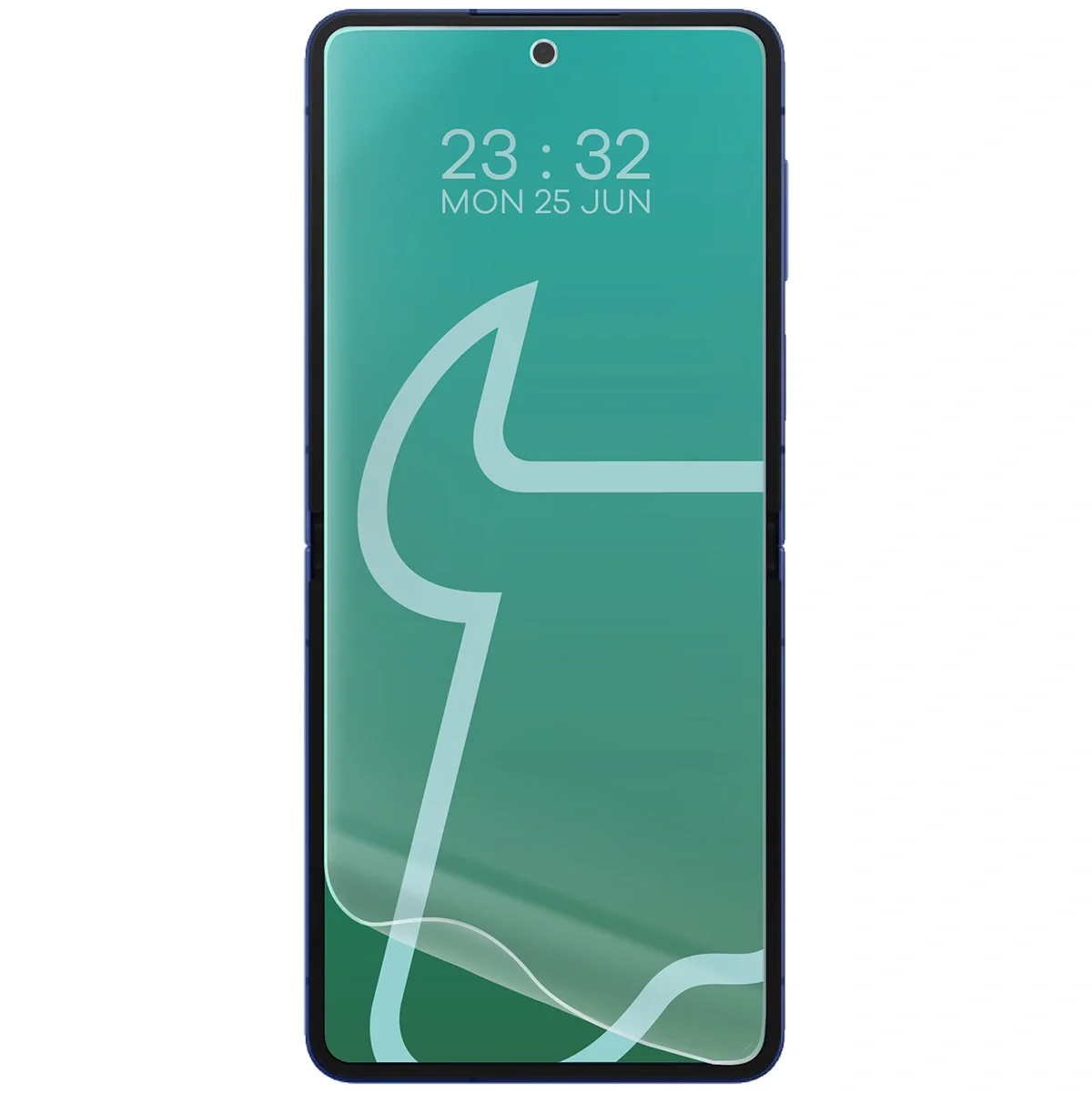 Hydrogel Folie für den Bildschirm für Galaxy Z Flip7, Bizon Film Hydrogel Front, 1 Stück - Image 3