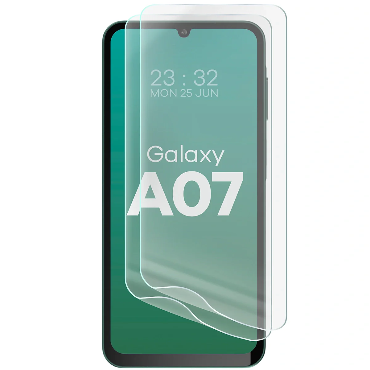 Hydrogel Folie für den Bildschirm für Galaxy A07 4G / 5G, Bizon Film Hydrogel Front Duo, 2 Stück - Image 5