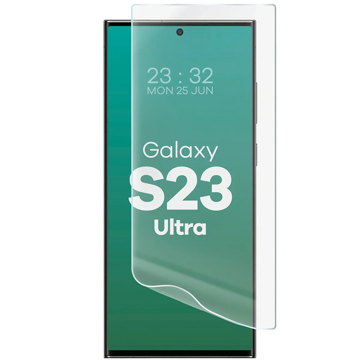 Hydrogel Folie für den Bildschirm für Galaxy S23 Ultra, Bizon Film Hydrogel Front, 1 Stück - Image 5
