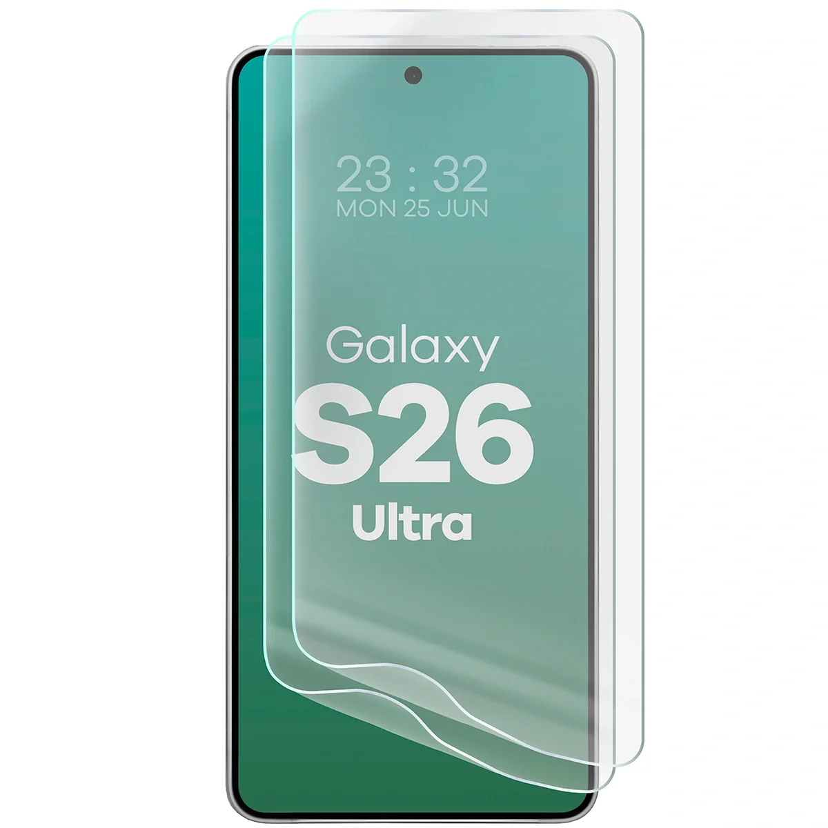 Hydrogel Folie für den Bildschirm für Galaxy S26 Ultra, Bizon Film Hydrogel Front Duo, 2 Stück - Image 5