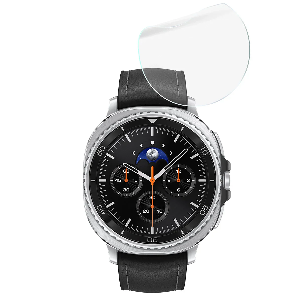 Hydrogel Folie für den Bildschirm für Galaxy Watch 8 Classic 46 mm, Bizon Watch Film Hydrogel Duo, 2 Stück - Image 5