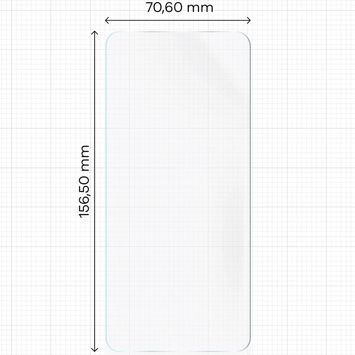 Hydrogel Folie für den Bildschirm für Honor 400 Pro, Bizon Film Hydrogel Front, 1 Stück - Image 2