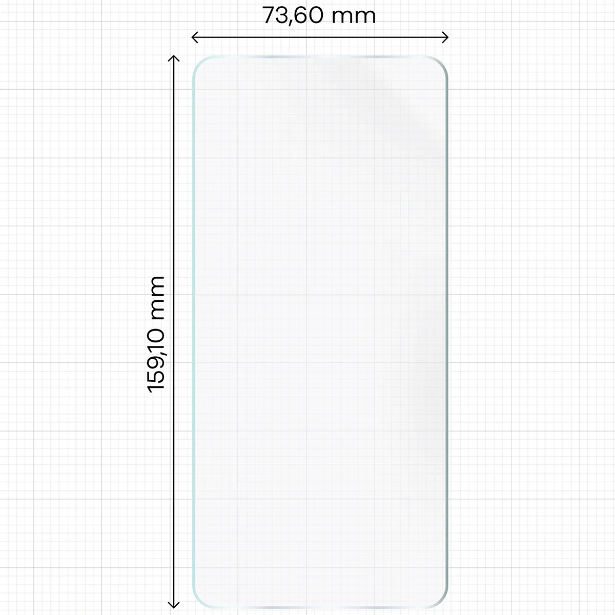 Hydrogel Folie für den Bildschirm für Motorola Moto G57 Power / G67 Power, Bizon Film Hydrogel Front, 1 Stück - Image 2