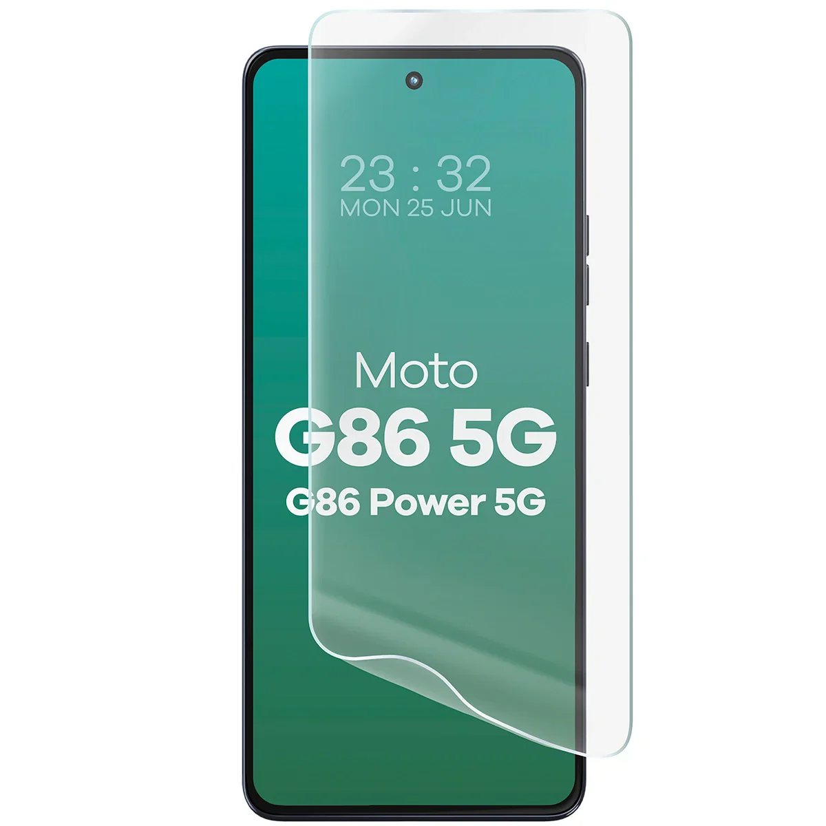 Hydrogel Folie für den Bildschirm für Motorola Moto G86 5G / G86 Power 5G, Bizon Film Hydrogel Front, 1 Stück - Image 5