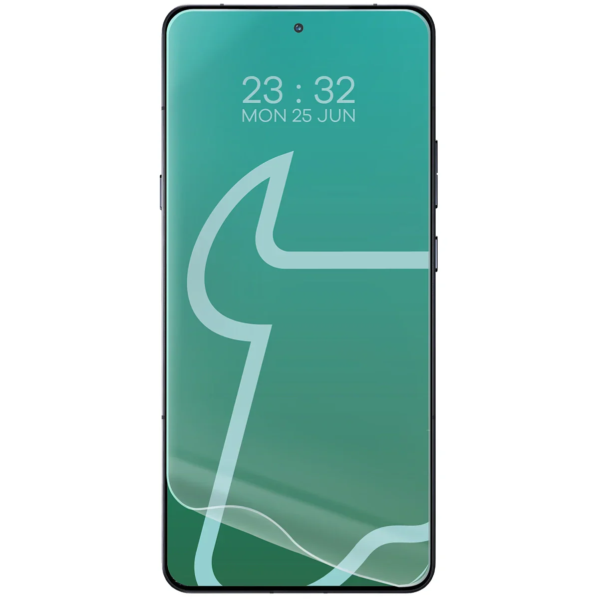 Hydrogel Folie für den Bildschirm für Motorola Signature, Bizon Film Hydrogel Front, 1 Stück - Image 3