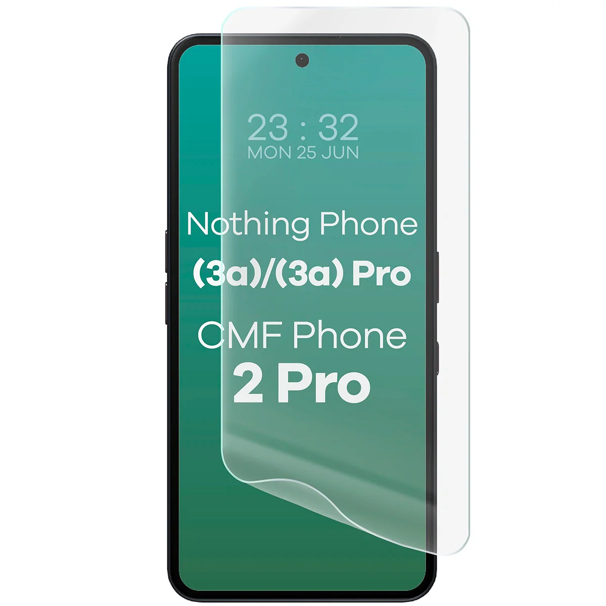 Hydrogel Folie für den Bildschirm für Nothing (3a) / (3a) Pro / CMF Phone 2 Pro, Bizon Film Hydrogel Front Duo, 2 Stück - Image 5