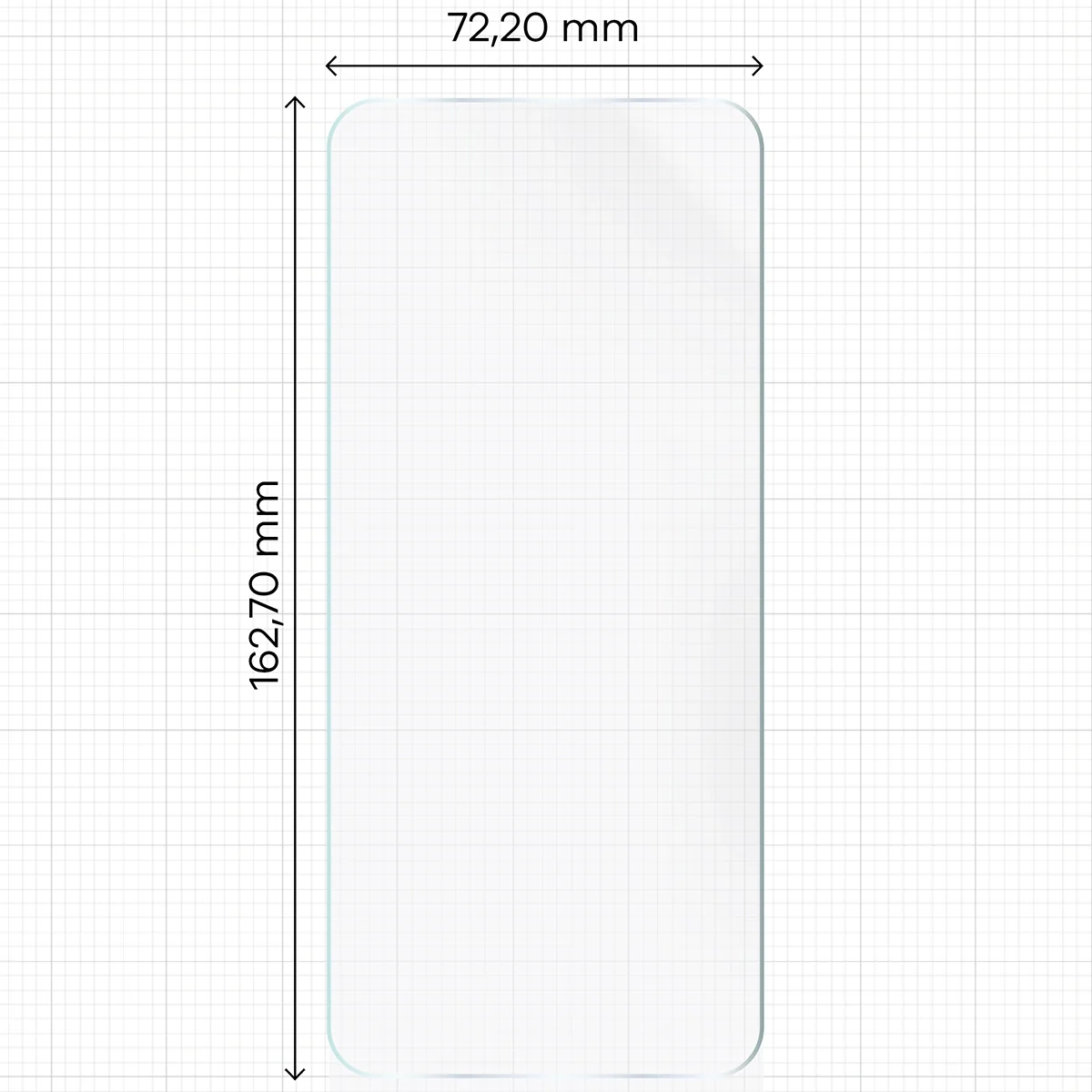 Hydrogel Folie für den Bildschirm für Oppo Find X8 Pro, Bizon Film Hydrogel Front, 1 Stück - Image 2