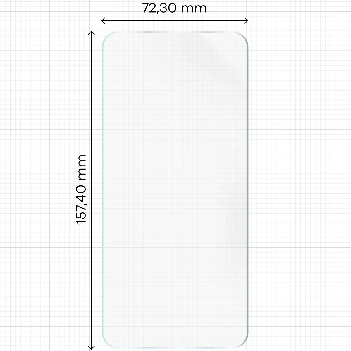Hydrogel Folie für den Bildschirm für Realme 12 Plus, Bizon Film Hydrogel Front, 1 Stück - Image 2