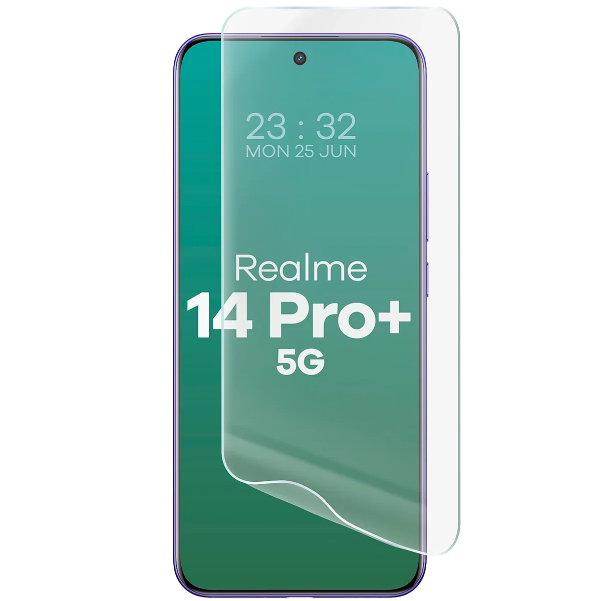 Hydrogel Folie für den Bildschirm für Realme 14 Pro Plus 5G, Bizon Film Hydrogel Front, 1 Stück - Image 5