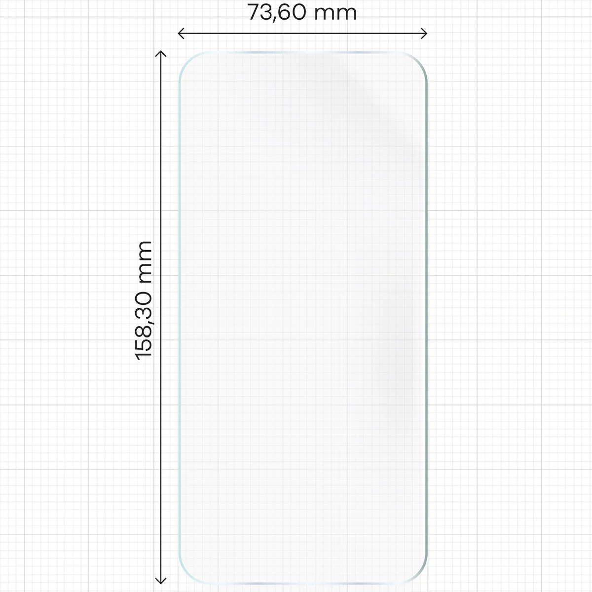 Hydrogel Folie für den Bildschirm für Realme 14 Pro Plus 5G, Bizon Film Hydrogel Front Duo, 2 Stück - Image 2