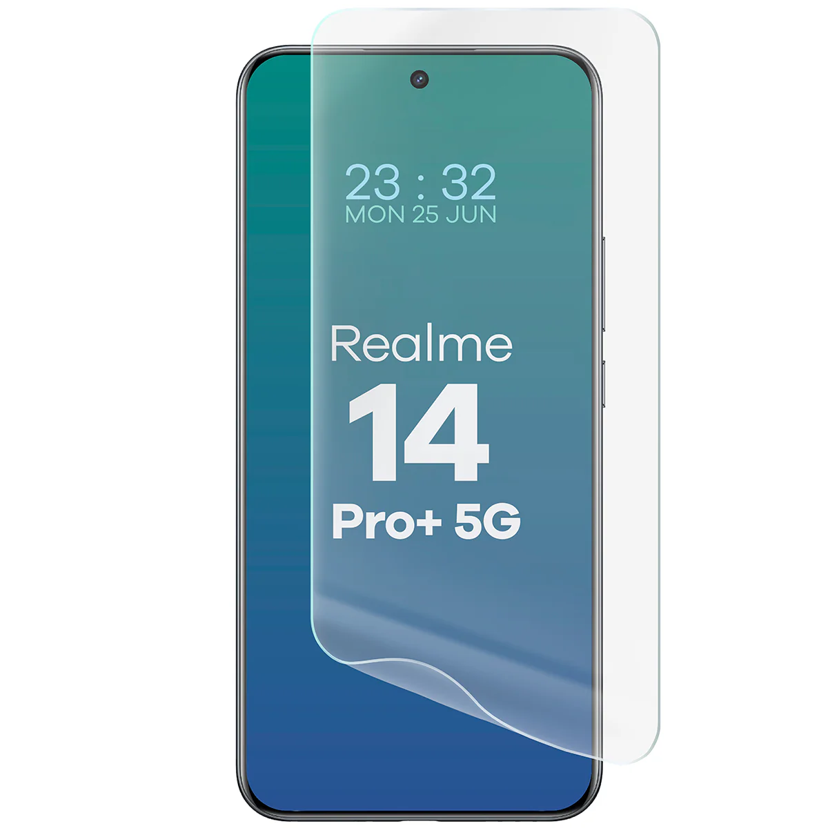 Hydrogel Folie für den Bildschirm für Realme 14 Pro Plus 5G, Bizon Film Hydrogel Front Duo, 2 Stück - Image 5