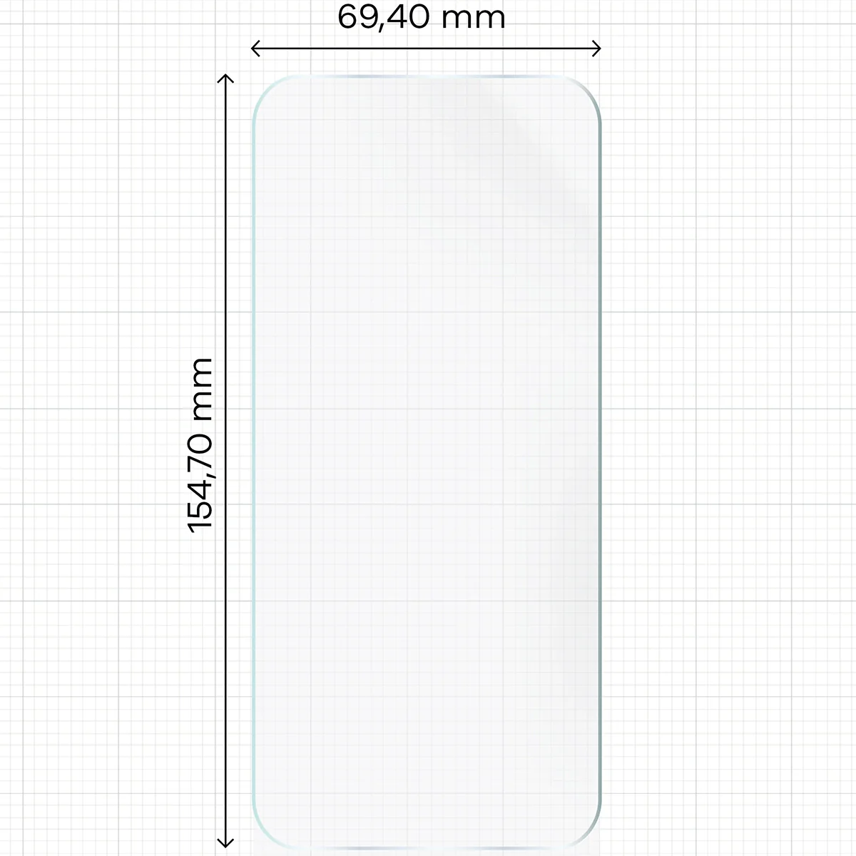 Hydrogel Folie für den Bildschirm für Realme 8 Pro / 8 / 7 / 7 Pro, Bizon Film Hydrogel Front, 1 Stück - Image 2