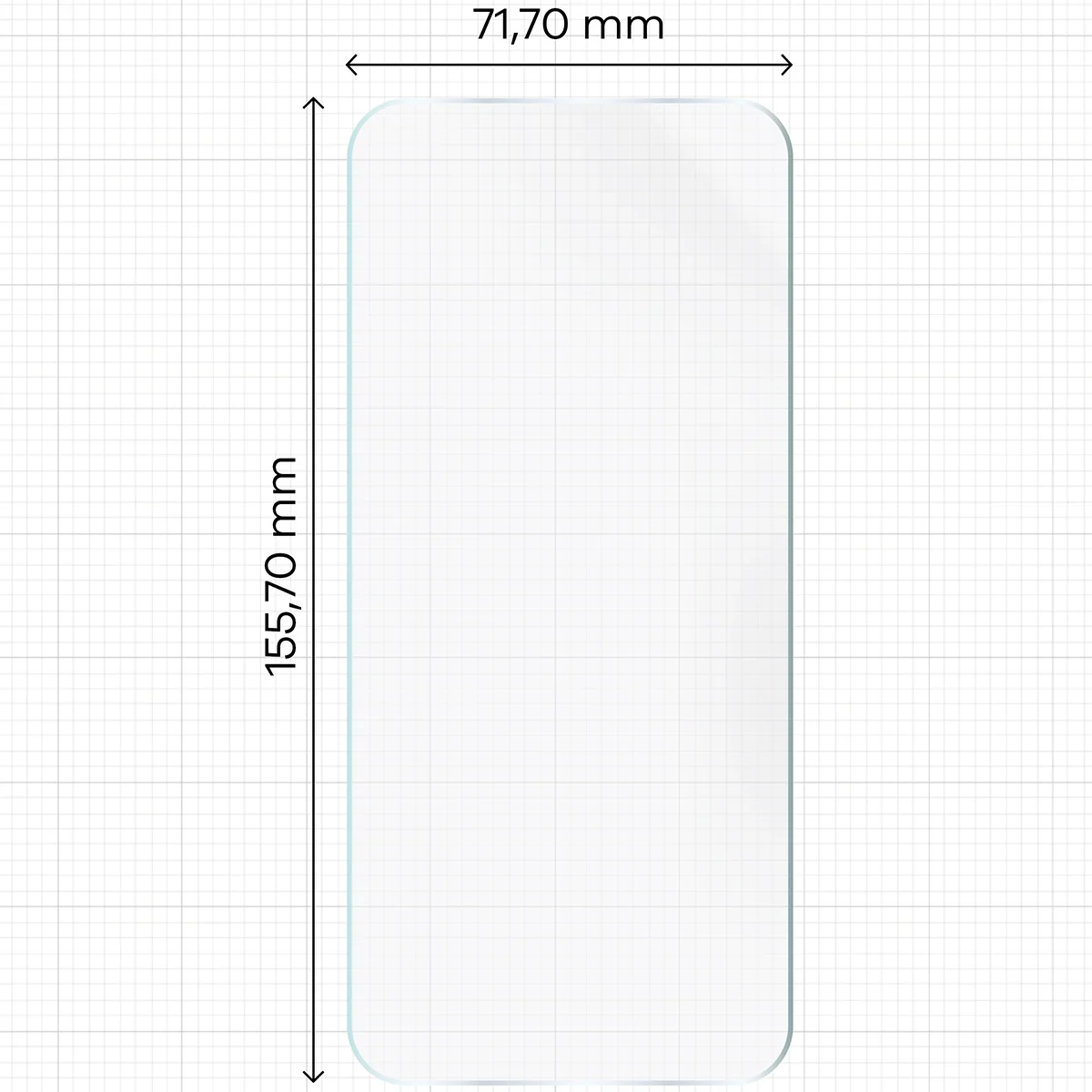 Hydrogel Folie für den Bildschirm für Realme GT 8 / 8 Pro, Bizon Film Hydrogel Front, 1 Stück - Image 2