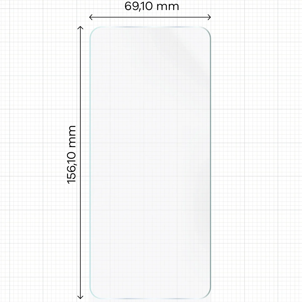 Hydrogel Folie für den Bildschirm für Realme GT2 / GT Neo 2 / GT Neo 3T, Bizon Film Hydrogel Front, 1 Stück - Image 2